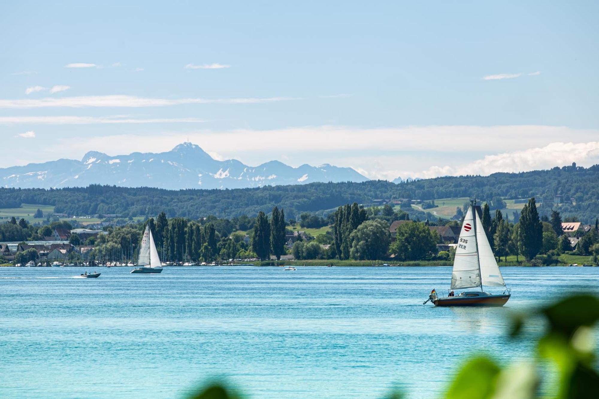 Lakeside Apartment Allensbach Bagian luar foto